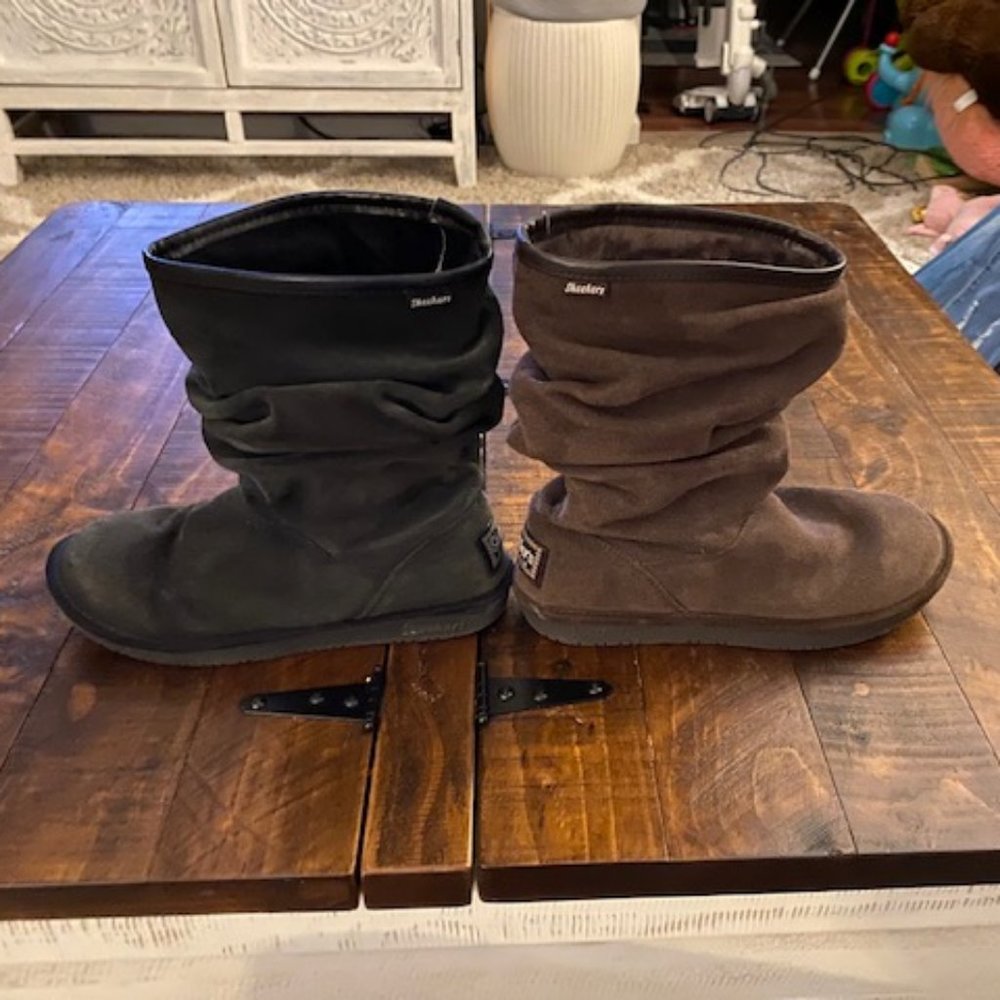 2pairSkechersWomen'sShelby's-HelsinkiSnowBoot7.5